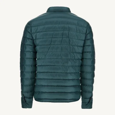 Chaqueta Jott de plumas pato Hombre sin capucha MAT 203 BASIC Justoverthetop Color verde oscuro