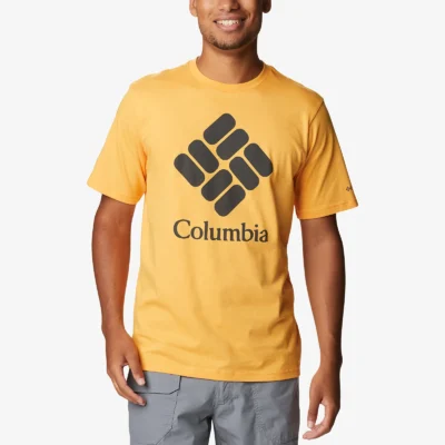 Camiseta COLUMBIA manga corta básica hombre CSC Basic Logo™ Ref. 1680053880 mostaza