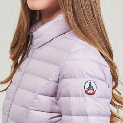 Chaqueta Jott pluma de pato Mujer 40a-dark PALE PURPLE CHA BASIC Justoverthetop Color lila