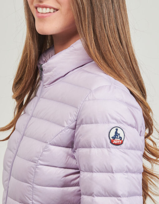 Chaqueta Jott pluma de pato Mujer 40a-dark PALE PURPLE CHA BASIC Justoverthetop Color lila