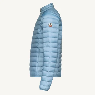 Chaqueta Jott de plumas pato Hombre sin capucha MAT 10U BASIC Justoverthetop Color WASHED BLUE- azul