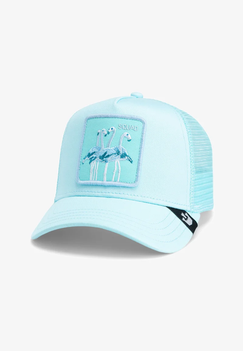 Gorra Animales GOORIN BROS Ajustable y rejilla TRUCKER 101-1883 light blue SQUAD- verde agua Gorra Animales GOORIN BROS Ajustable y rejilla TRUCKER 101-1883 light blue SQUAD- verde agua