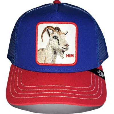 Gorra Animales GOORIN BROS Ajustable y rejilla ONE SIZE ref-101-2639 BLUE-HIM-cabra