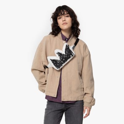 Riñonera Eastpak CROW BAG 1litros EK0A5BND 4Y7 Basquiat Crow-edición especial