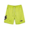 Pantalón corto GRIMEY GRBS176 S23Q2 cloven tongues mesh basket short-fluor lime