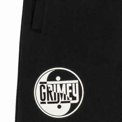 PANTALON CHANDAL GRIMEY GRTS268-blk fw24 HUACKER HEAVYWEIGHT SWEAT BLACK-negro