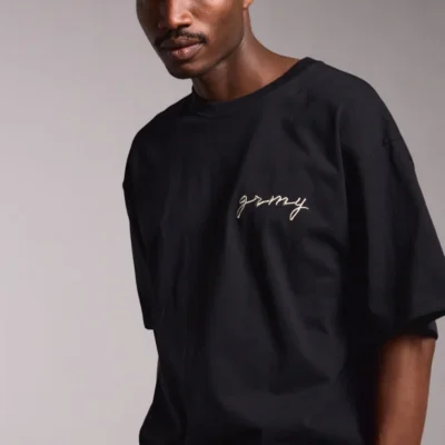 Camiseta GRIMEY manga corta unisex GA728-BLK SS25 SAVAGE DOMAIN OVERSIZED TET-BLACK negro