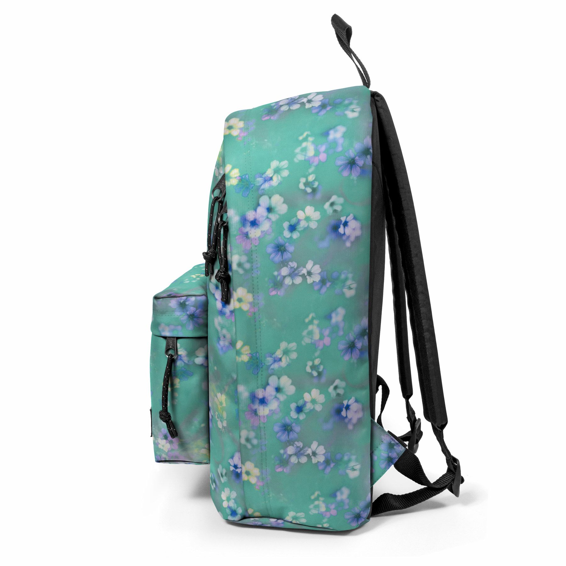 MOCHILA EASTPAK Out Of Office 27 litros EK000767 7V3 FLORA FADE AQUA -Azul estampado flores MOCHILA EASTPAK Out Of Office 27 litros EK000767 7V3 FLORA FADE AQUA -Azul estampado flores