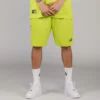 Pantalón corto GRIMEY GRBS176 S23Q2 cloven tongues mesh basket short-fluor lime