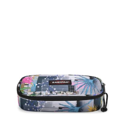 Estuche escolar Eastpak: PLUMIER OVAL SINGLE EK000717 2W4 CUT-OUT LIGHT estampado flores
