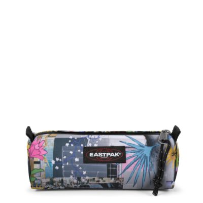 Estuche Eastpak escolar Benchmark SINGLE EK000372 2W4 CUT-OUT LIGHT-estampado de flores