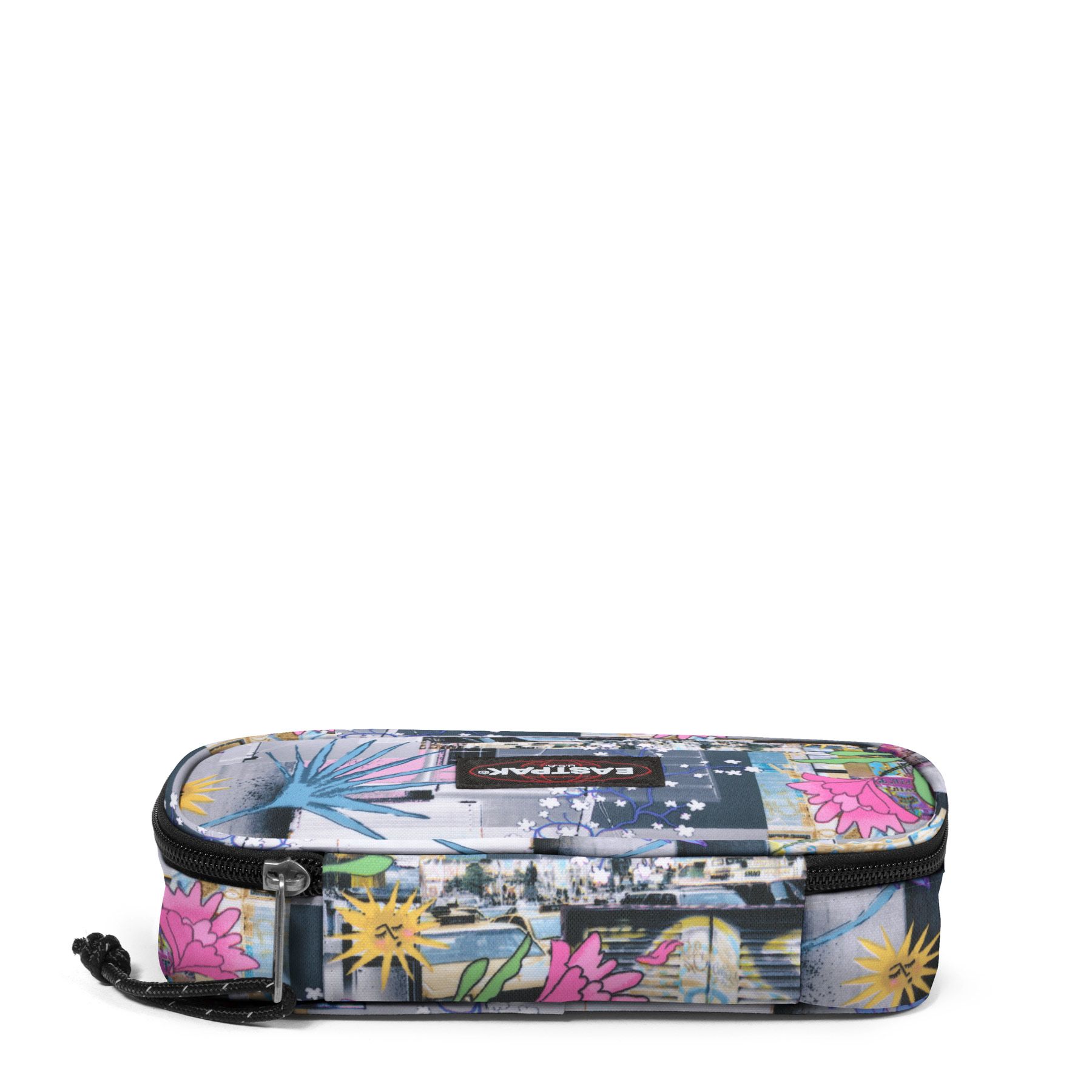 Estuche escolar Eastpak: PLUMIER OVAL SINGLE EK000717 2W4 CUT-OUT LIGHT estampado flores Estuche escolar Eastpak: PLUMIER OVAL SINGLE EK000717 2W4 CUT-OUT LIGHT estampado flores