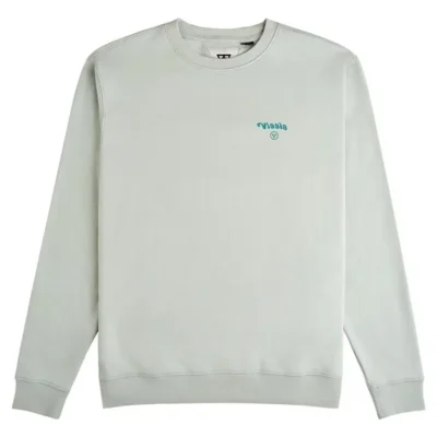 Sudadera VISSLA sin capucha OUT THERE CREW FLEECE REF-M6177OUT- SIL verde menta
