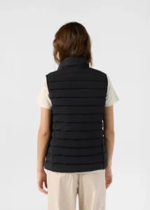 chaleco-grenada Chaqueta con capucha Jott Mujer 999 NOIR GRENADA SS24WDOW61 NEGRO