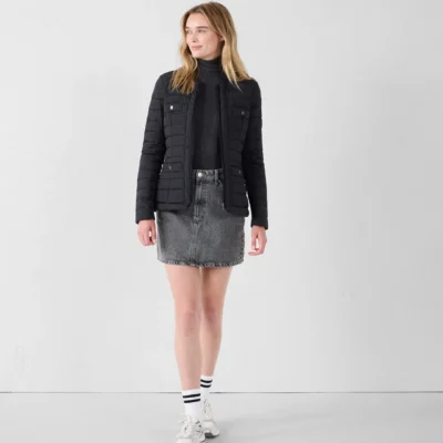 Chaqueta Jott de plumas pato INGRID WDOW212546- 999 black -negro