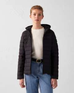 Chaqueta -Jott Chaqueta capucha pelo Jott de plumas Mujer PS25WDOW10 SALMA 999 NOIR-negro