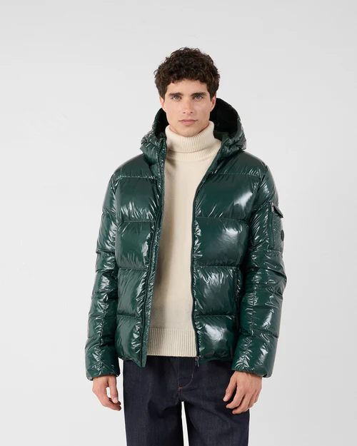 Jott Java Chaqueta capucha Jott de plumas pato Mixto GRAN FRÍO Java FW23MJAC350- 20V verde laquee