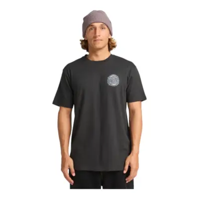 Camiseta BILLABONG para hombre manga corta CRAYON WAVE SS ref-EBYZT00357 negro
