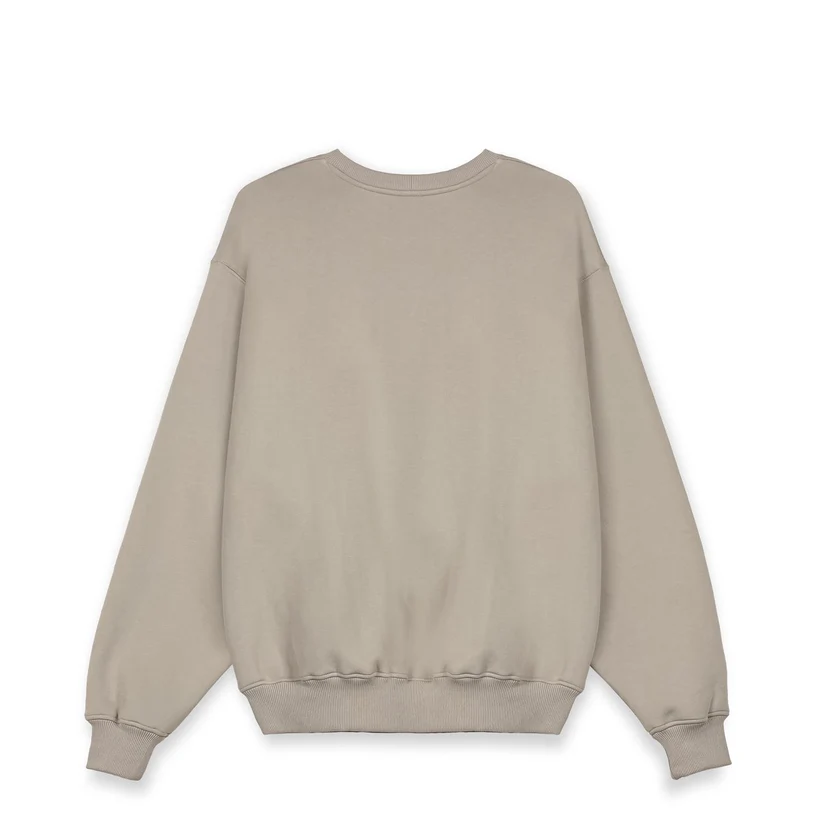 Sudadera Grimey SUDADERA con cuello redondo GRIMEY Saoirse Vintage crewneck Grey GSW602 Beige
