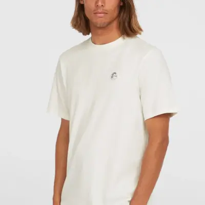 Camiseta O´NEILL manga corta ORIGINALS BADGE REF-2850318 show white-blanco