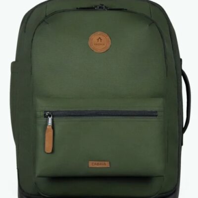 MALETA _MOCHILA CABAIA blanda con 2 ruedas XS Coromandel CAB639AMDN-KHAKI