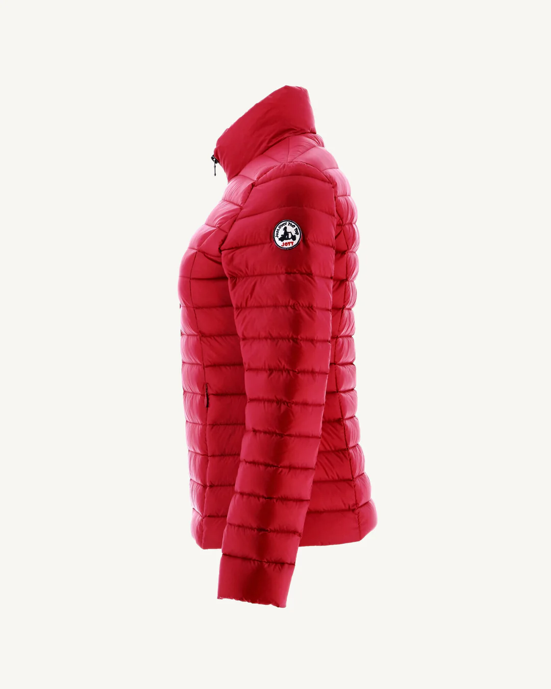 Chaqueta Jott Chaqueta Jott de plumas pato sin capucha Mujer CHA CARMINE RED 30E rojo