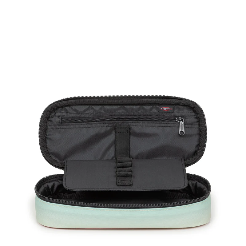 Plumier-Eastpak-purpurina1 Estuche escolar Eastpak: PLUMIER OVAL SINGLE EK000717 2Z7 SPARK UNICORN degrade purpurina