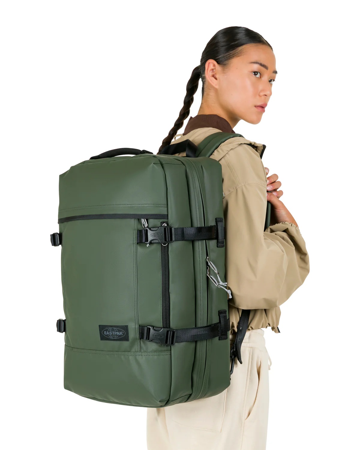 MALETA-MOCHILA-CABINA-AVIÓN-42L-EASTPAK-Travelpack MALETA MOCHILA CABINA AVIÓN 42L. EASTPAK Travelpack REF-EK0A5BBR0Z0 Tarp Forest-verde oscuro
