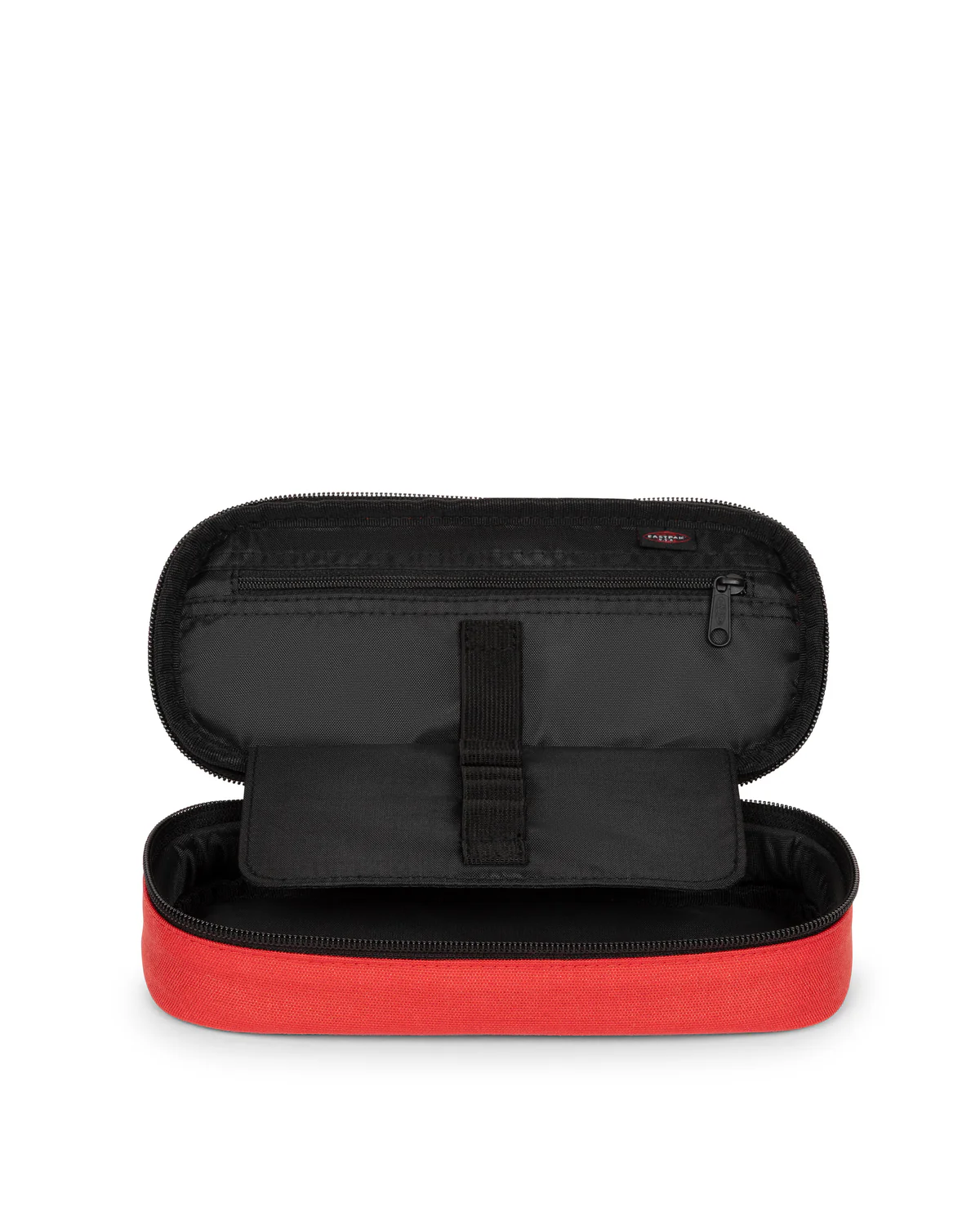 Plumier Eastpak Oval Mickey Patch Rojo Estuche Eastpak escolar plumier oval EK000717 D0M MICKEY PATCH rojo con parches