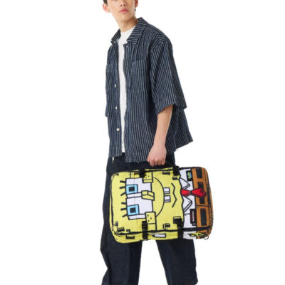 MALETA MOCHILA CABINA AVIÓN 42L. EASTPAK Travelpack REF-EK0A5BBRE0E SPONGEBOB-edición especial