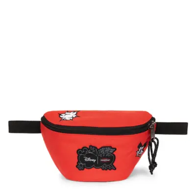 MOCHILA EASTPAK Orbit XS10l MICKEY PATCH rojo con parches con parches
